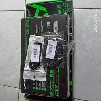 Product Review of koorfly-KF01 sound card ZX320 mic set Audio Bluetooth External Peralatan Bernyanyi atau siaran langsung dengan headphones dan microphone from M**o 1