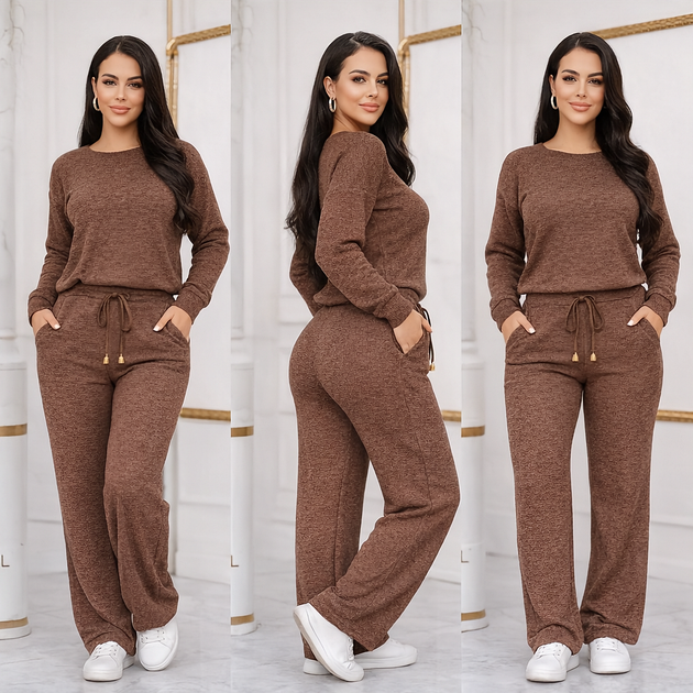 Conjunto Feminino Shibana Premium Inverno ️ Quentinho | Não Transparente | Tecido Grosso de Alta Qualidade