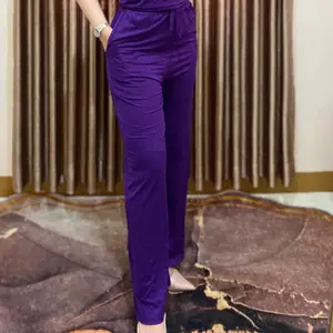 Nagika-(Celana Saja) Celana panjang wanita polos premium spandek rayon bawahan dewasa