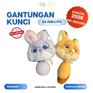 Gantungan Plush Fluffy Zootopia