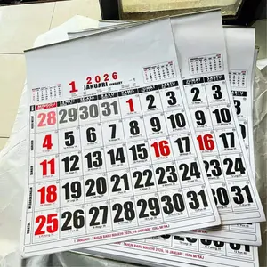 PROMO KALENDER Dinding Kerja 2026 JUMBO WARNA Ukuran Jumbo & Medium untuk Organisasi Harian Anda Kalender Dinding Tahun 2026 dengan Warna Menarik dan Ukuran Jumbo Cocok untuk Ruang Kerja