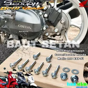 Bau Set Gardan Honda 110 (Beat/Scoopy/Genio/vario 110) Mode Dua Kunci