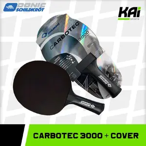 Bet Tenis meja / Ping Pong Schildkrot Carbotec 3000 + Cover