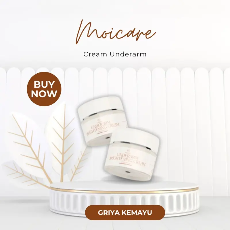 Moicare Cream Underarm Pencerah Ketiak Selangkangan Lipatan Extra Niacinamide & Collagen 0
