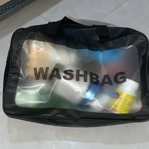 Washbag Elegan Waterproof Ringan Praktis Bahan Premium Travel Friendly Cantik Fungsional Tahan Air & Mudah Dibersihkan wash bag