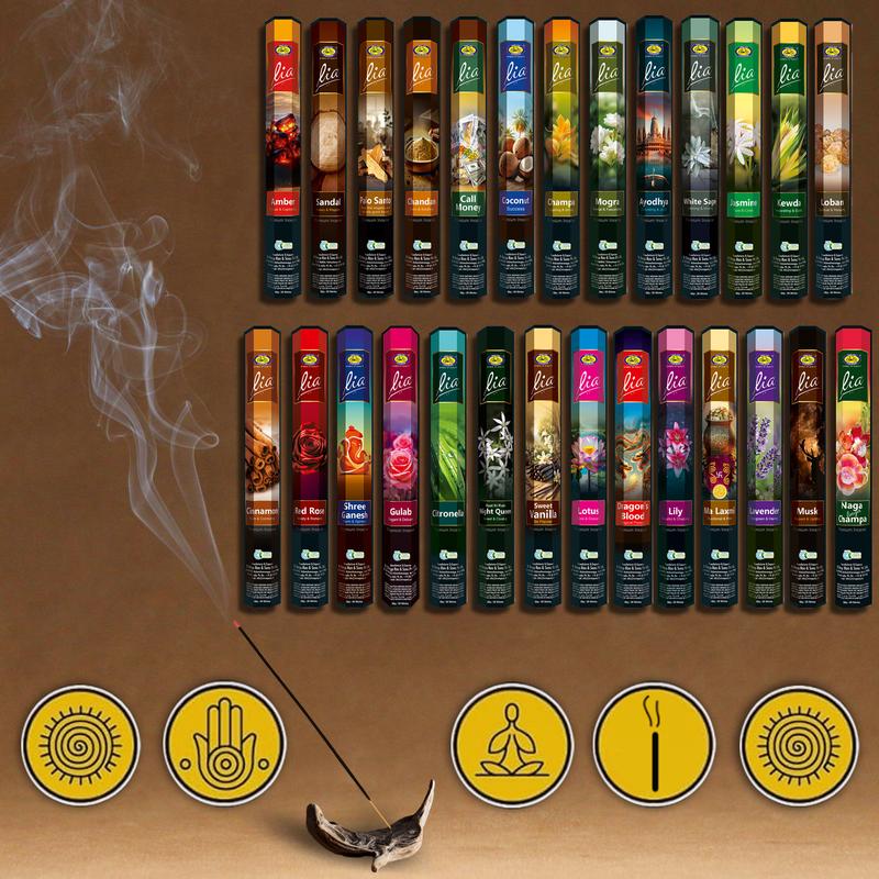 Product Introduction of Good quality herbal floral incense sticks. Handmade incense. Box of 20 sticks. Long-lasting scent. Aromatherapy. Suitable for yoga, Pilates, meditation, daily rituals, parties and home décor. Perfume fragrance. 2