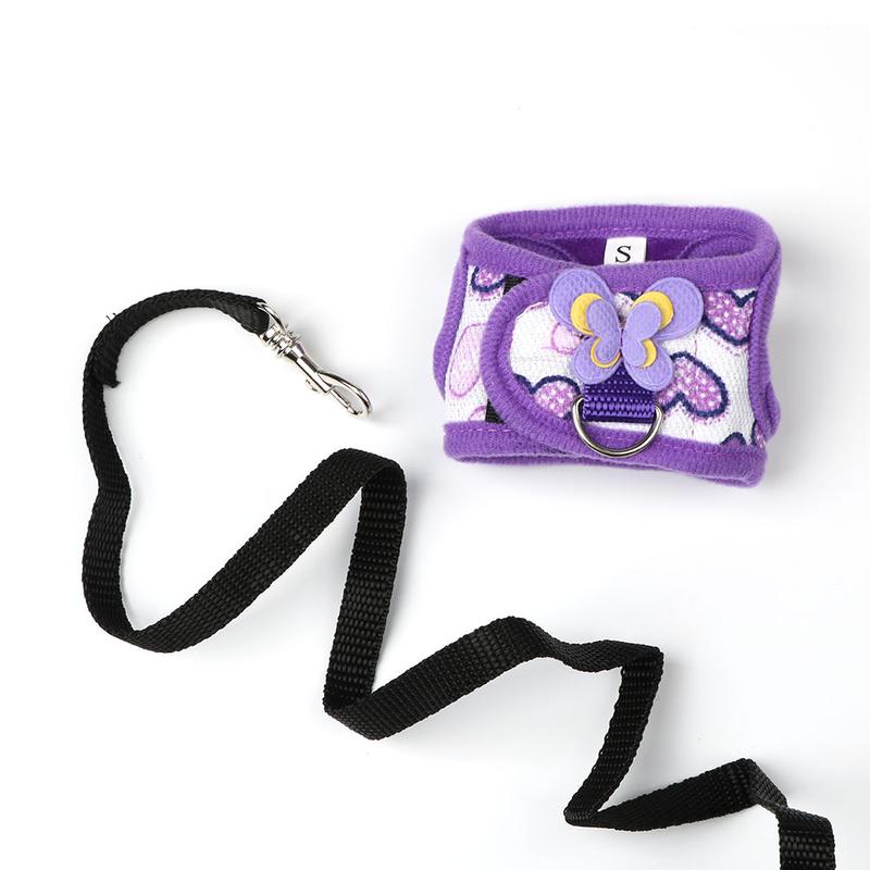 Product Introduction of CS Adjustable Guinea Pig Harness Leash Set Outdoor Traction Rope for Hamster Chinchilla Mice Rat Ferret Rabbit Small Animal Accessories #436313 43