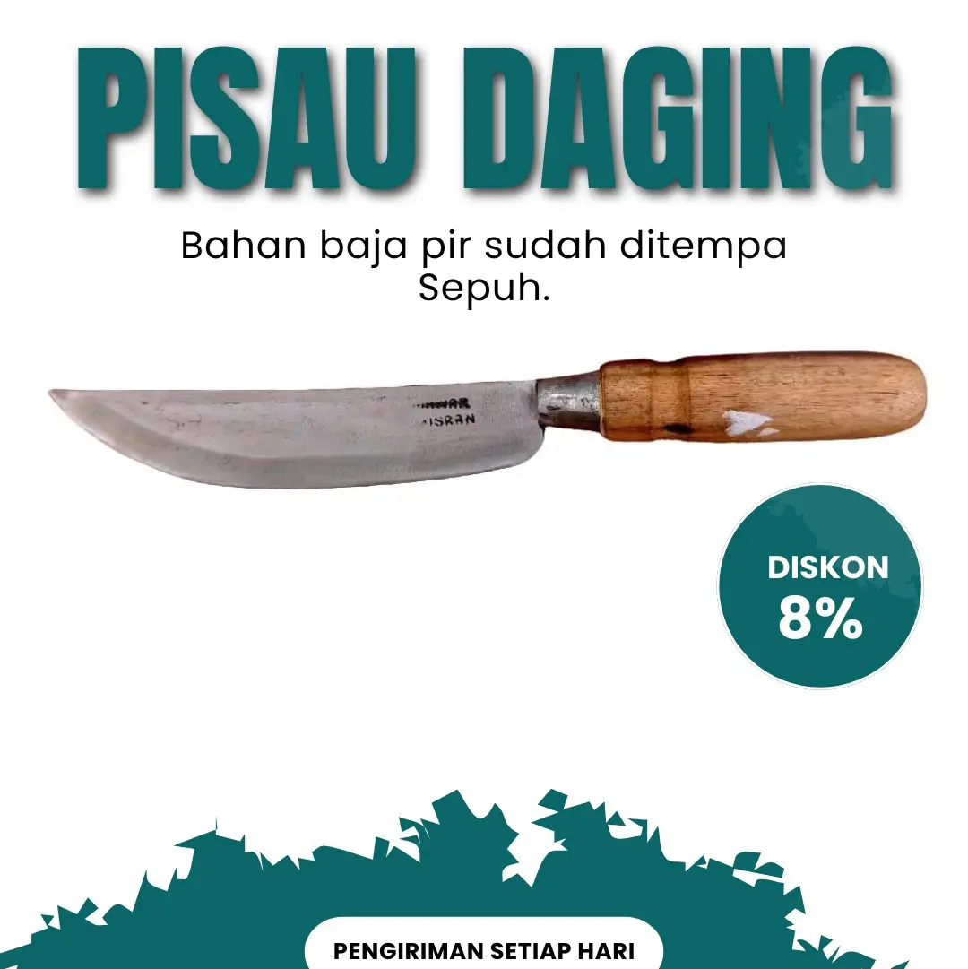 Pisau Daging Baja Per Berkualitas Kitchenware Variasi - Tahan Karat dan Tahan Lama - Dapur serbaguna pisau koki