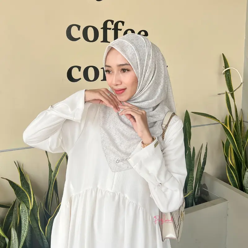 RAYA Dress Syari Fashion Wanita Muslim By Pretty Petals Gamis Lebaran Dewasa 7