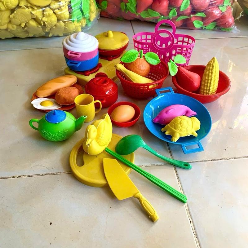 Đồ Chơi Cân Ký Combo Nữa Ký ( 0,5kg , combo dụng cụ nấu ăn )
