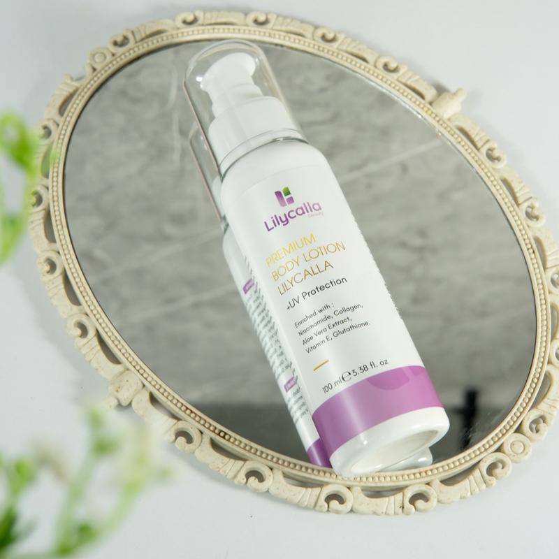 Lotion Lilycalla Beauty pencerah pelembab Perawatan Tubuh Niacinamide Vitamin Wanita Mencerahkan Kaki Hand 2