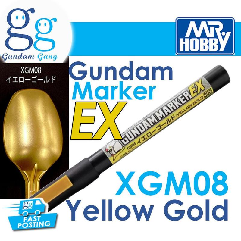 Product Introduction of Mr. Hobby Gundam Marker EX XGM01 XGM02 XGM03 XGM04 XGM05 XGM06 XGM07 XGM08 XGM100 [Gundam Gang] 11