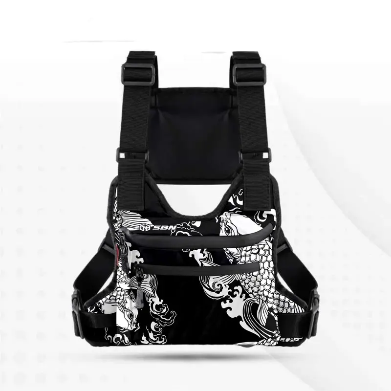tas dada pria/tas pelindung dada/tas dada motif Dewasa Pinggang Selempang 5