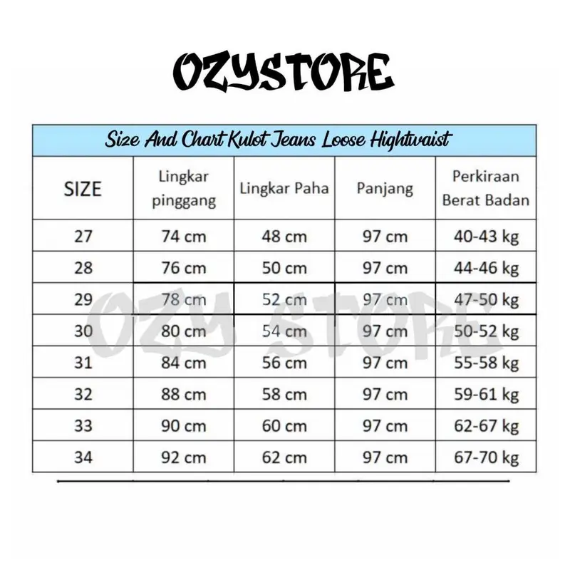 BAGGYPANTS JEANS LOOSE COWO CELANA JEANS GOMBRONG PRIA TERBARU OVERSIZE HITS Basic Denim 8