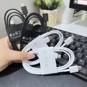 KABEL DATA SMSNG TYPE C TO TYPE C SUPER FAST CHARGING 1 METER DAN 2 METER