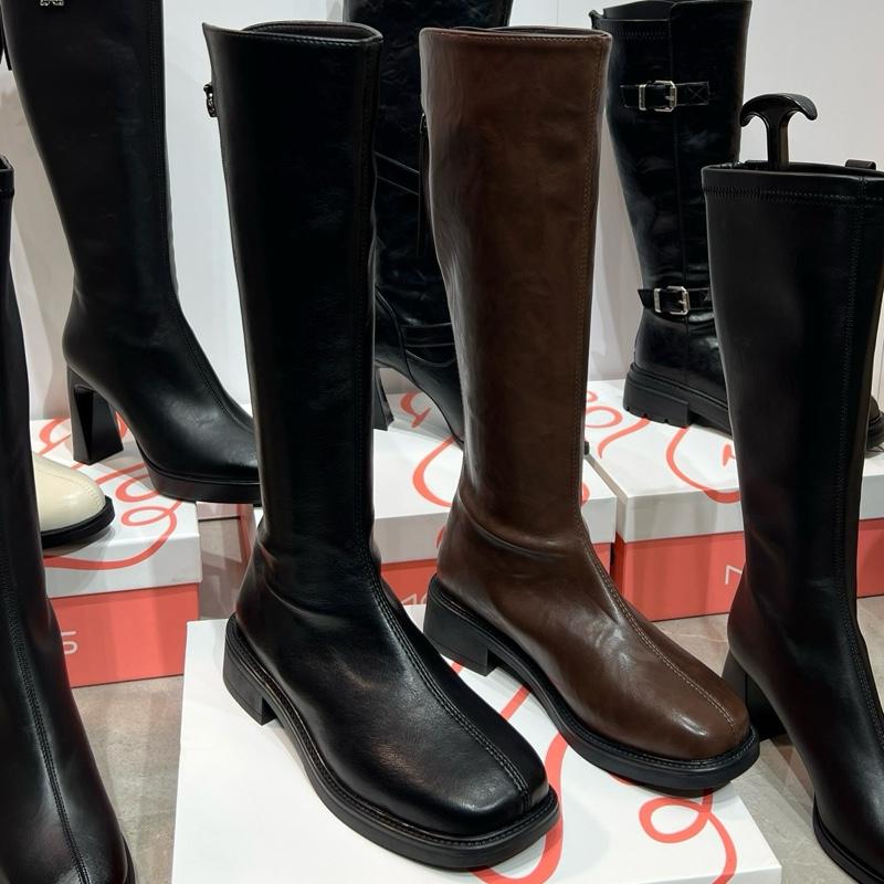  Bốt Nâu Thời Trang 2025 Đeé Cao 3,5cm - Giày Boots Nữ Sang Trọng & Phong Cách 