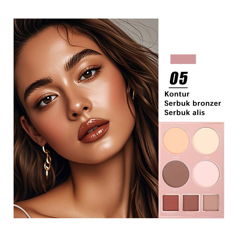 Product Introduction of IGOODCO 67 color eye shadow book 10