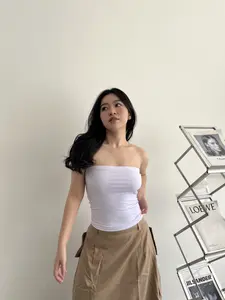 LONG TUB l Kemben Wanita l Dalaman Wanita l Tube Atasan l Inner Hijab Muslimah