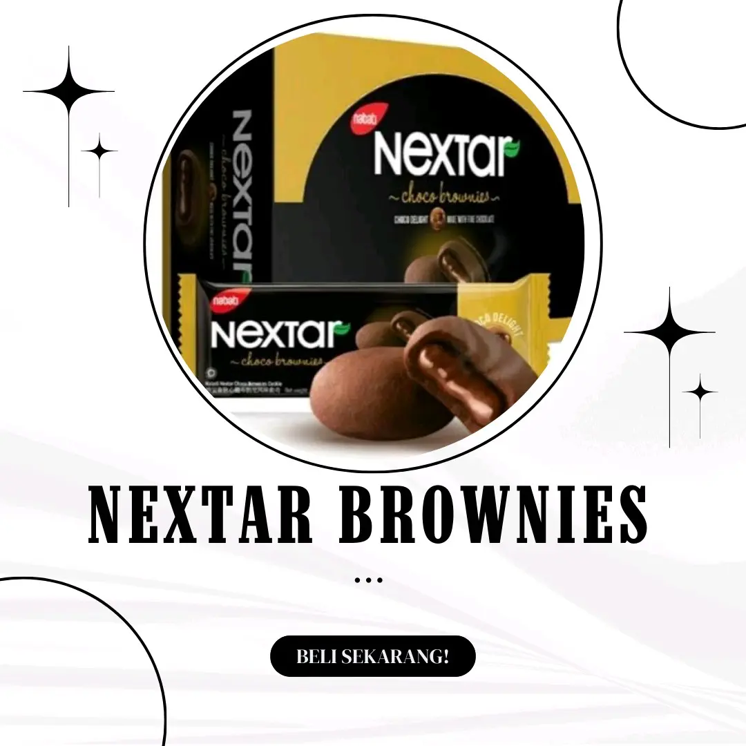 NEXTAR BROWNIES 43G 1 BOX ISI 11 PCS ECER 2000an