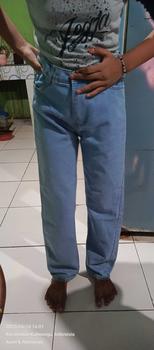 Product Review of Kulot Jeans Wanita Loose putih- celana jeans wanita kekinian from a**u 0
