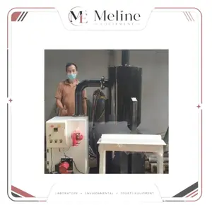 Mesin Incinerator B3 + Scrubber Tanpa Asap Limbah Medis 15 kg