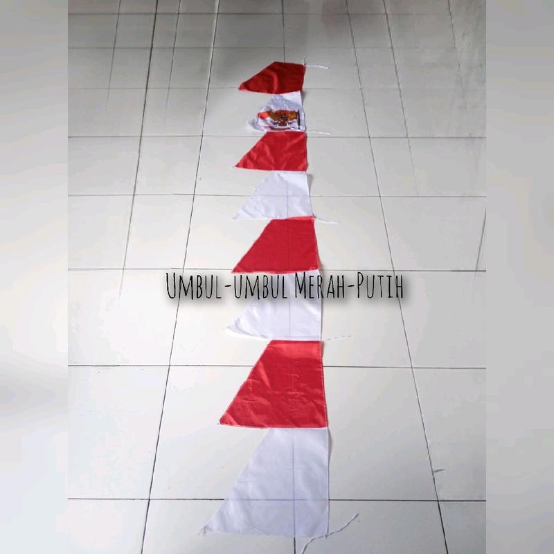 Umbul-umbul merah putih, bendera umbul-umbul Kain 2