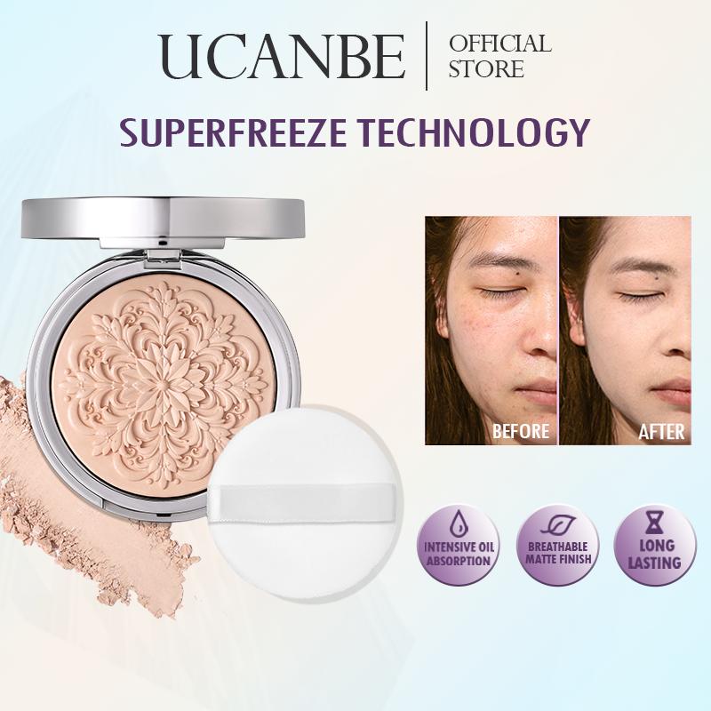  Phấn Phủ Trang Điểm UCANBE Công Thức Nhỏ Gọn Không Bóng Lâu Trôi Chống Mồ Hôi Cố Định Lớp Trang Điểm Cả Ngày Thích Hợp Cho Da Dầu Trong Thời Tiết Ẩm Ướt 