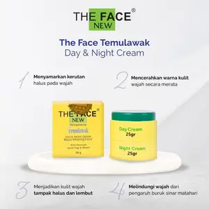 SUSY - CREAM TEMULAWAK THE FACE BPOM - THE FACE TEMULAWAK CREAM DAY N NIGHT