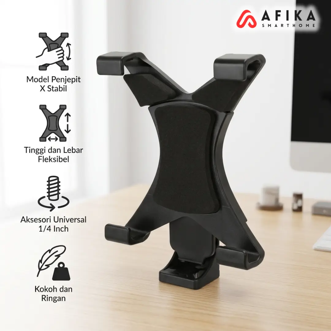 Holder Tablet Universal Mount 1/4 Screw Bracket Tripod