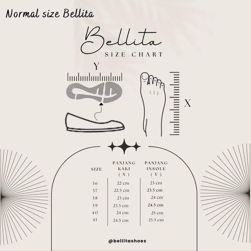 Bellita 926-61 Rubber Flat Shoes 6