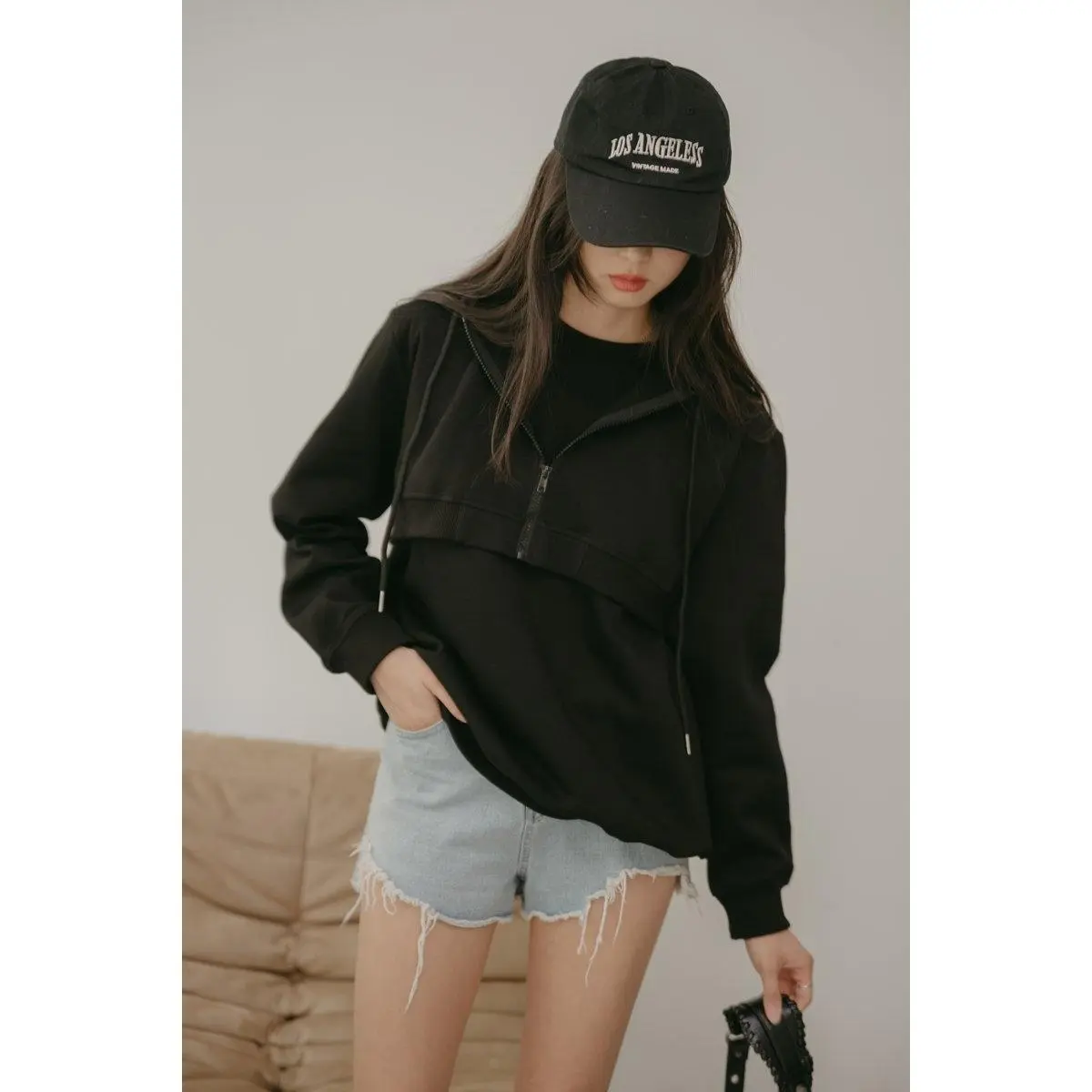 BING BING SWEATER DRESS (BLACK)