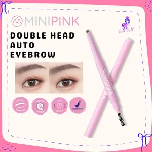 [BPOM] MINIPINK Automatic Eyebrow Pencil Tahan Air Pigmen Pensil Alis MP008