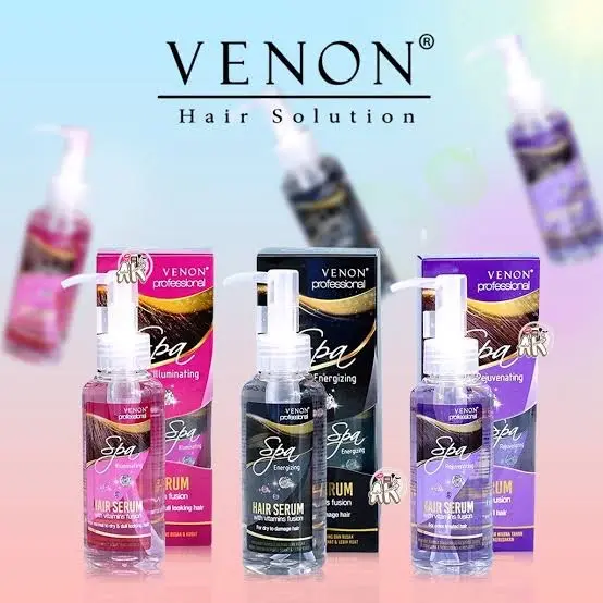 Venon profesional hair SPA 125ml serum vitamin rambut Haircare Treatment Perawatan