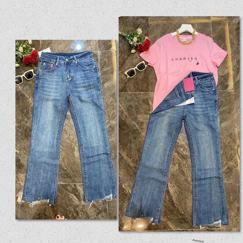 Jeans cutbray INA 26 cewek cantik 0