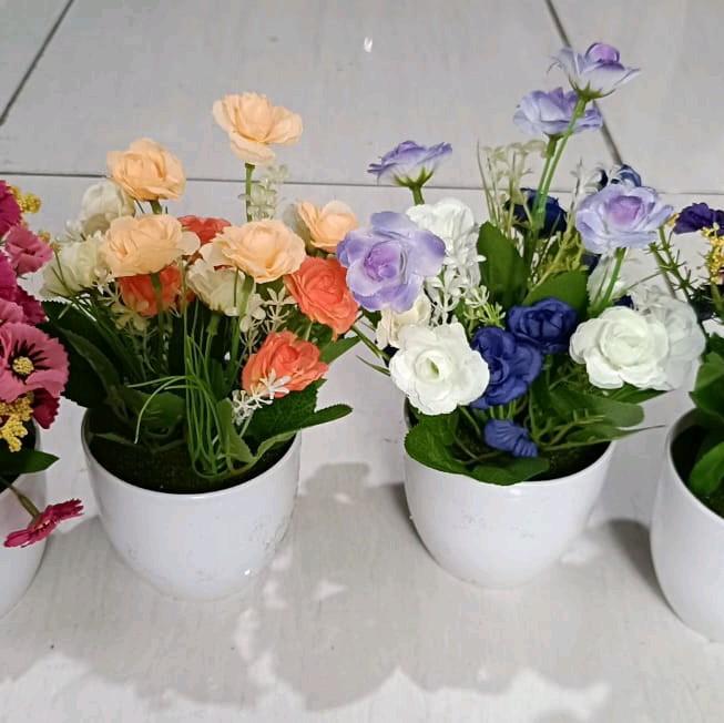 Bunga Hias motif random dijamin awet 1