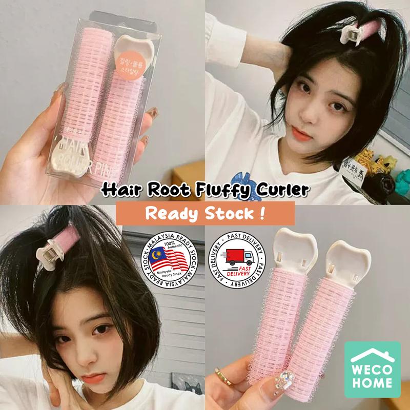 WECO Klip Rambut Fluffy Akar | Klip Gaya Jambul & Rambut Depan ...