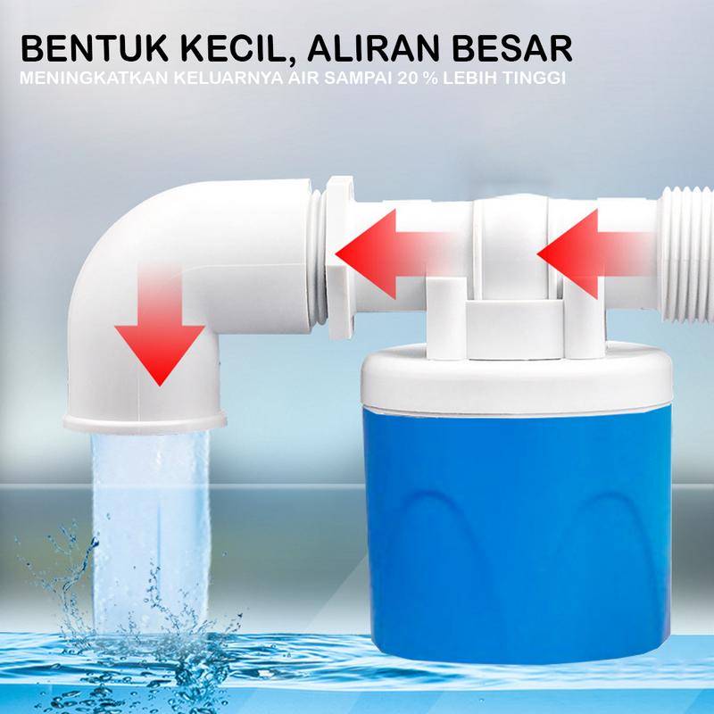 Product Introduction of Pelampung Kran Air/Bak Mandi Otomatis 1/2,3/4 inch Sensor Keran Tandon Air Pelampung Toren /Kran Water Control Bak Kontrol Air Otomatis 3