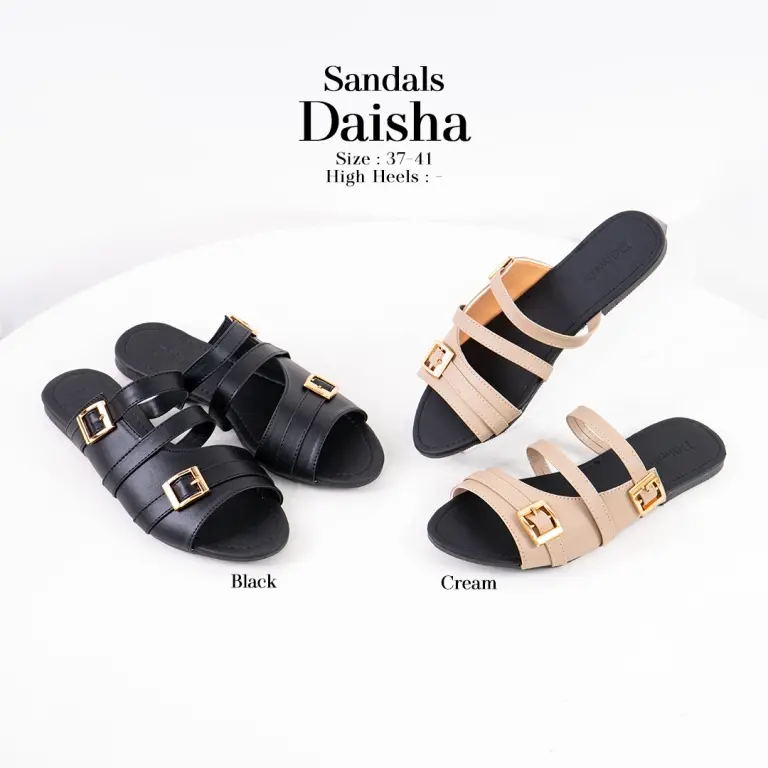 Deliwafa  - [Sendal Wanita] Daisha Sendal