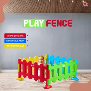 Playpen Pagar Bermain Anak - Ukuran Dapat Diatur Sesuai Area - Kualitas Premium Kokoh dan Kuat