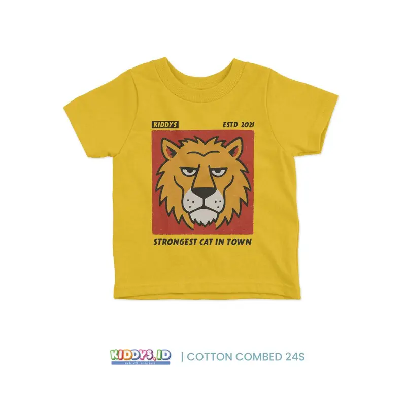Kiddys Kaos Pakaian Fashion Anak Laki-laki dan Perempuan Cotton 24s Premium KA80 - G10 5