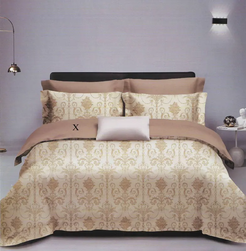 Sprei Sutra Serat Bambu Dallena / Biela / Deem gold / Groente / Corner / Noah Blue / Noah Brown - Roemah Sprei 2
