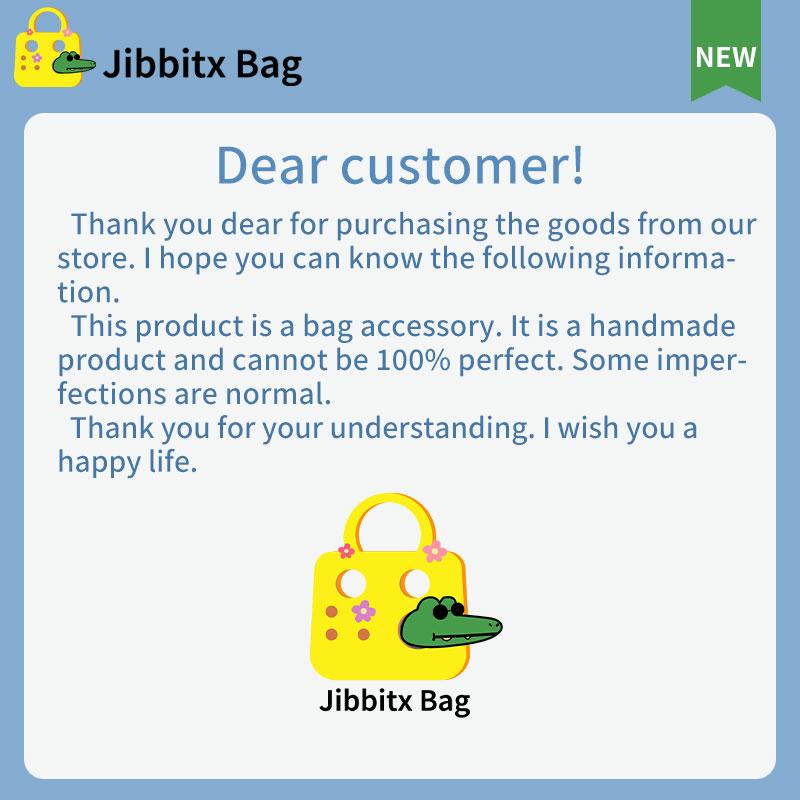 Product Introduction of Jibbitx Bag 12mm 16mm Cartoon DIY Charms Set Cute jibbits Charm For Bags Accessories 1