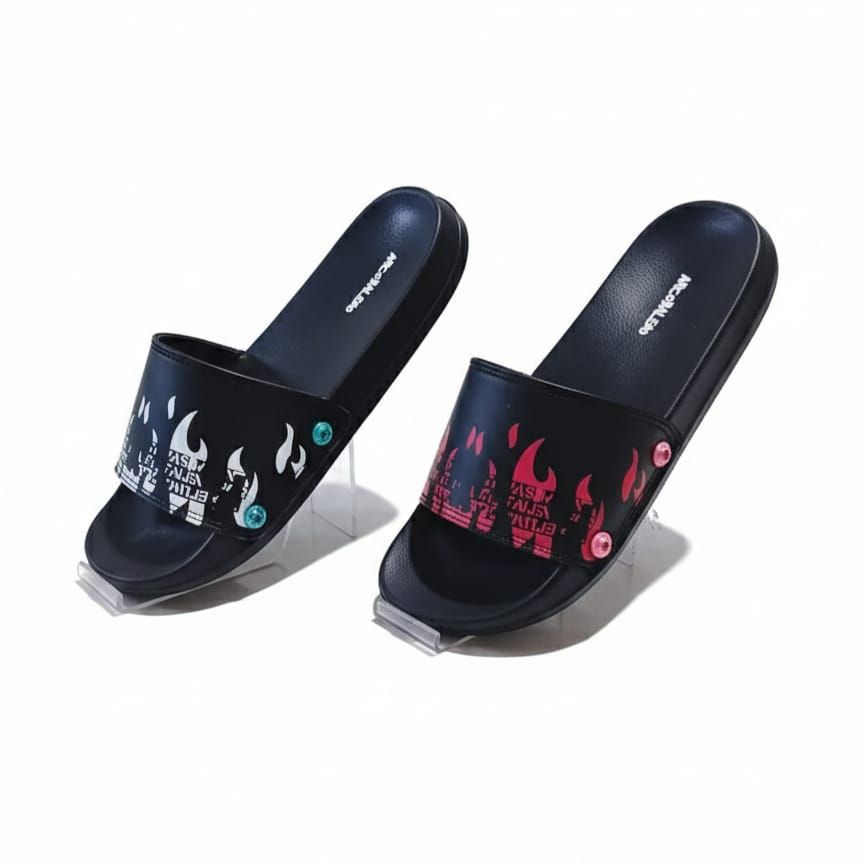 Sandal Selop Titanium Pria Wanita Terbaru Motif Api Sendal Titanium Karet/Slip On/Slide Original Distro Casual Sandal Selop Titanium Pria Wanita Terbaru Motif Api Sendal Titanium Karet/Slip On/Slide Original Distro Casual