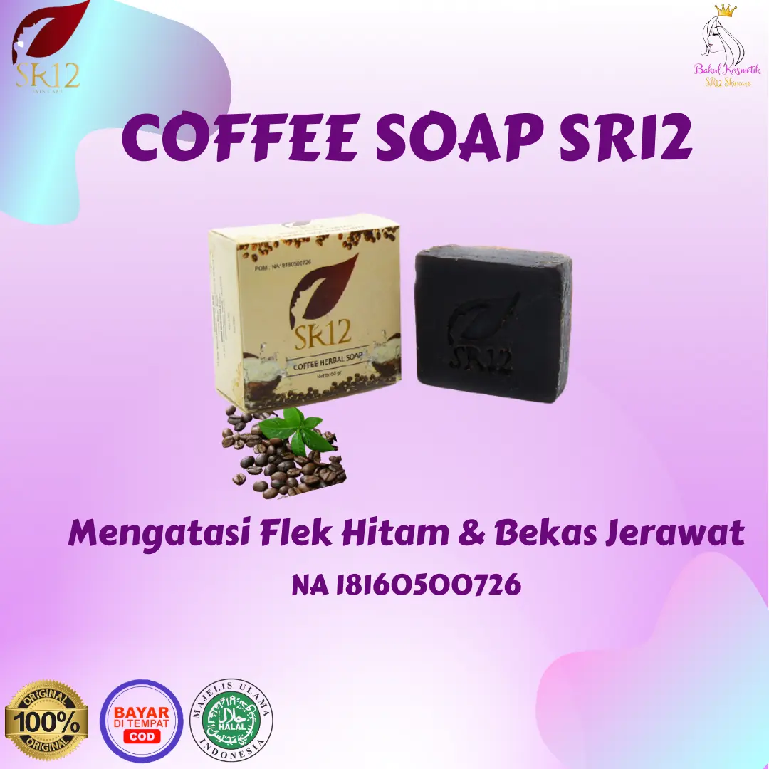 SABUN KOPI SR12 Mengatasi Flek Hitam
