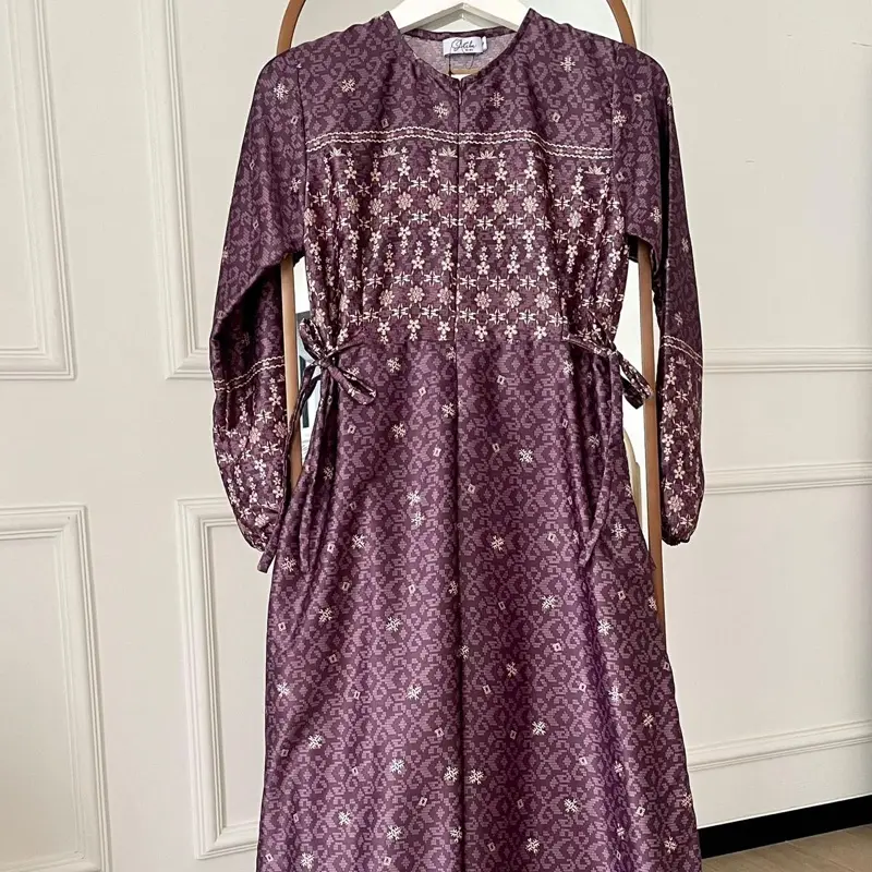 ADIBABYARA - DECCA SILK DRESS BUSUI FRIENDLY ADA SIZE SMLXL / KOREAN DRESS 2024 Kondangan 8