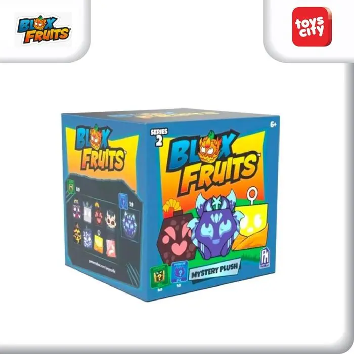 (READY STOK) Blox Fruits Mystery Plush Collectible Blind Box 4" Series 2 Assortment 100% asli