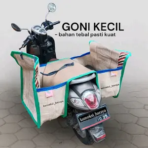 Tas Obrok Goni Kecil Bahan Kuat Tebal Tas Motor Tas Kurir Tas Ronjot sadle bag Motorcycle