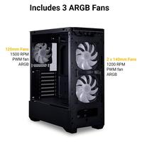 Gambar CASING LIAN LI LANCOOL 205 Mesh C - Mid Tower ATX Case Tempered Glass (Free 3x ARGB Fan) - Putih dari Techno Computer Bali Kota Denpasar 4 Tokopedia