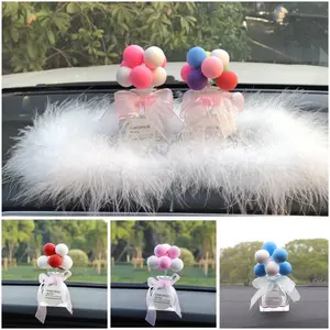 Alas bulu anti alas Anti Non Slip Alas Tatakan Dashboard Mobil Botol Parfum Balon pajangan Mobil