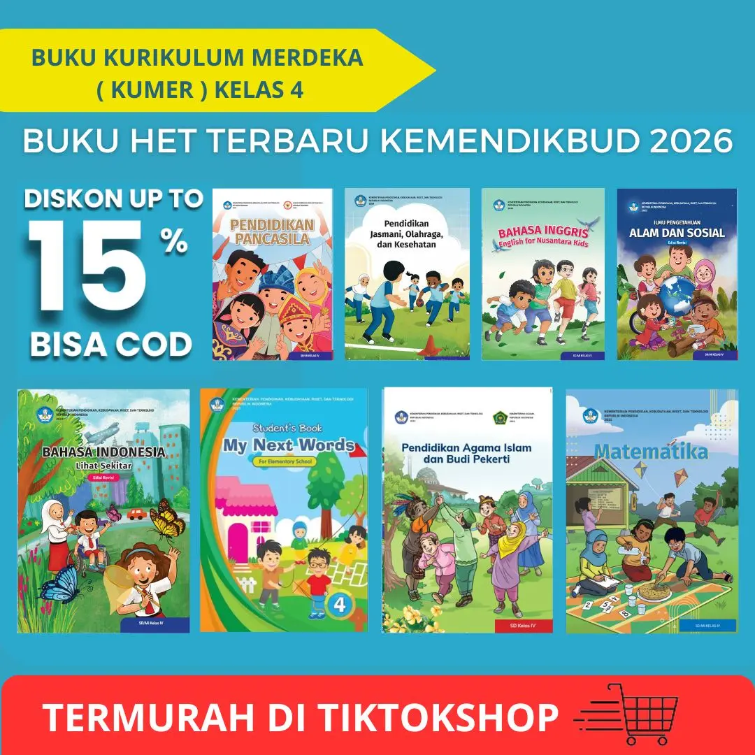 KHANIFAH - KELAS 4 BUKU KURIKULUM 2021  BUKU KURIKULUM MERDEKA SD ( KUMER / KURIKULUM PENGGERAK ) KURIKULUM 2021 TERBARU | B. INDONESIA | B. INGGRIS | MTK | IPAS | PAI | PENDIDIKAN PANCASILA